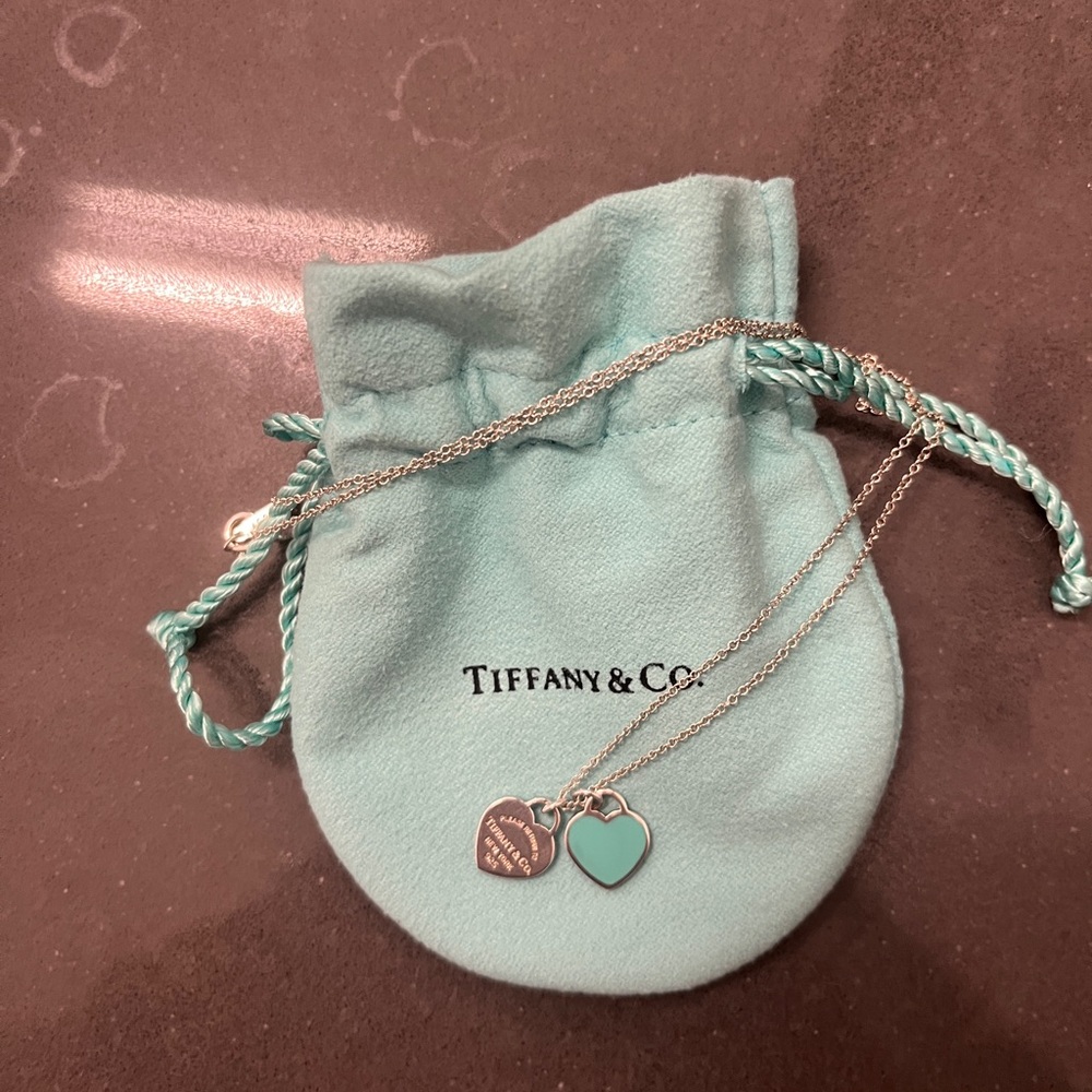 Return to Tiffany Double Heart Necklace